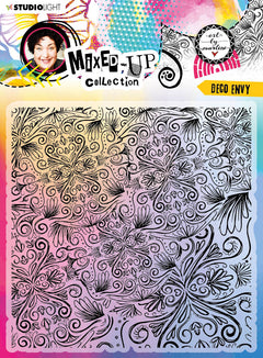 ABM Clear Stamp Deco Envy Mixed-Up Collection 140x140x3mm 1 PC nr.289-1