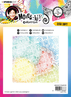 ABM Clear Stamp Deco Envy Mixed-Up Collection 140x140x3mm 1 PC nr.289-3