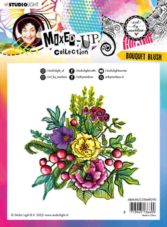 ABM Clear Stamp Bouquet Blush Mixed-Up Collection 140x140x3mm 1 PC nr.290-3