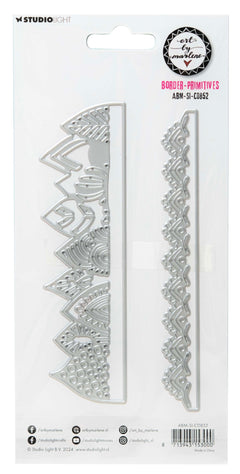 ABM Cutting Dies Border-Primitives Signature Collection 2 PC-3