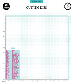 ABM Cutting Dies Border-Primitives Signature Collection 2 PC-2