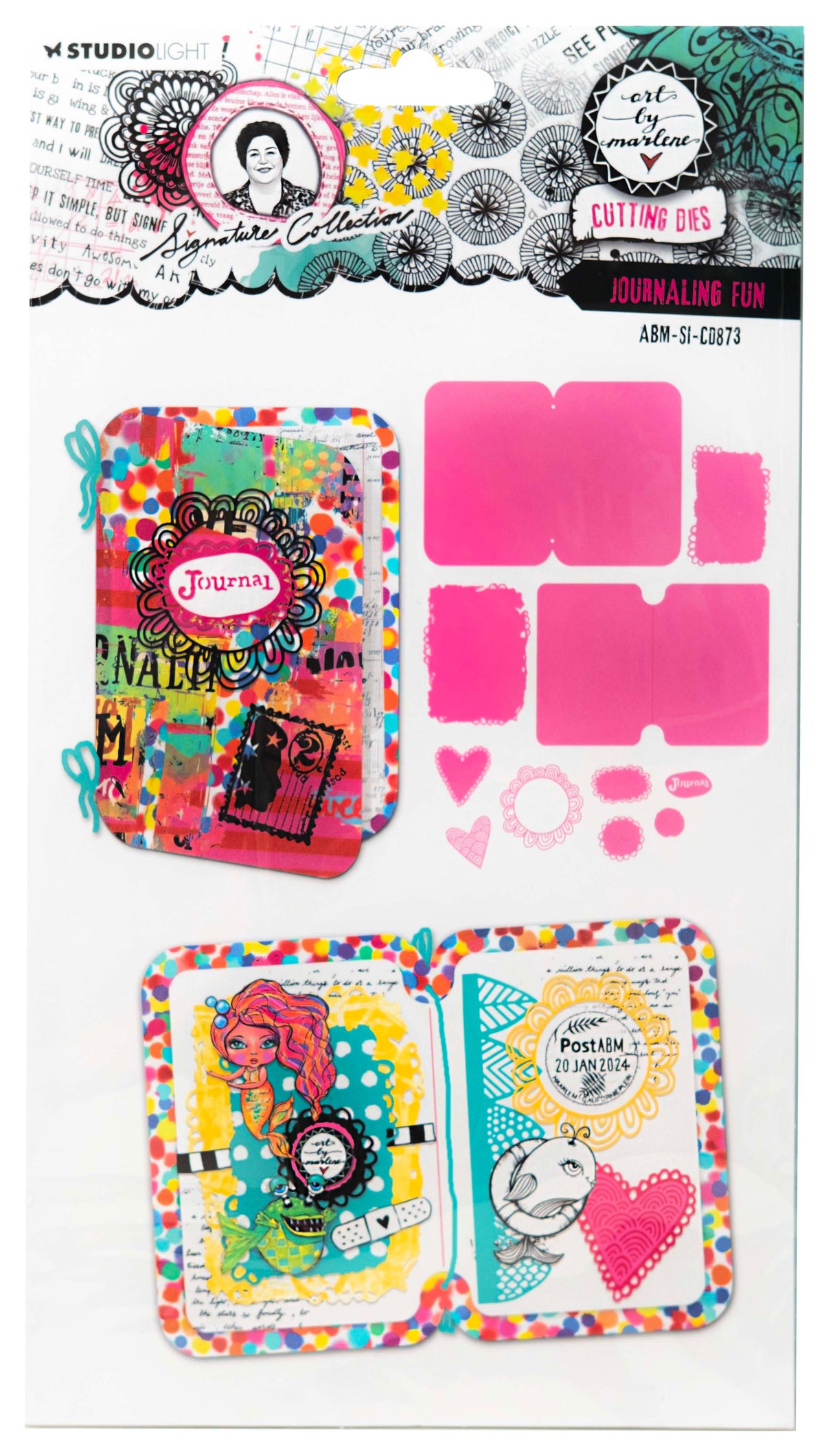 ABM Cutting Dies Journal Die Signature Collection 11 PC-1