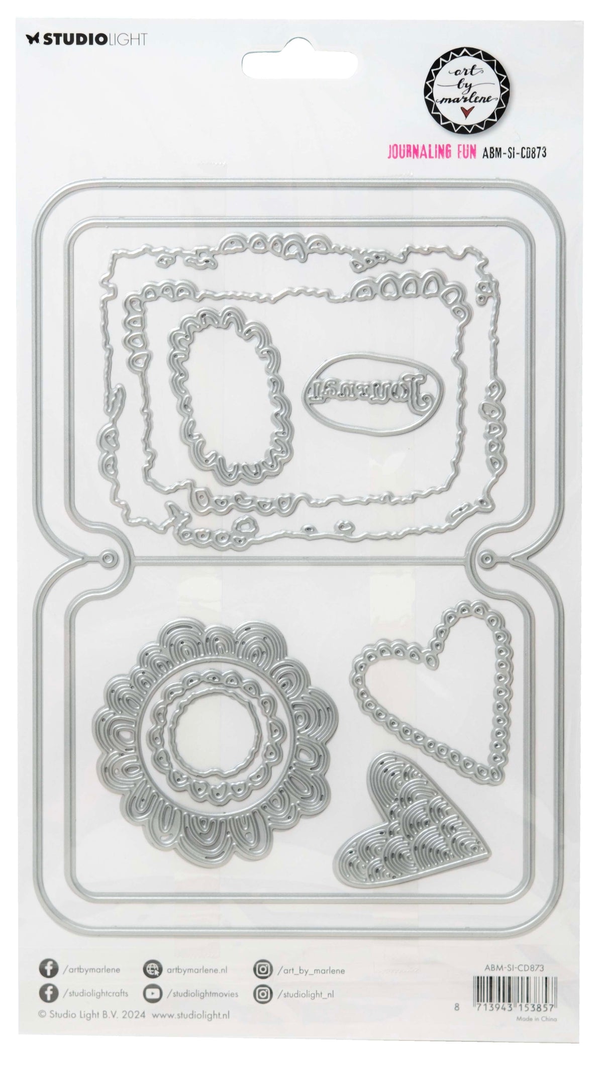 ABM Cutting Dies Journal Die Signature Collection 11 PC-3