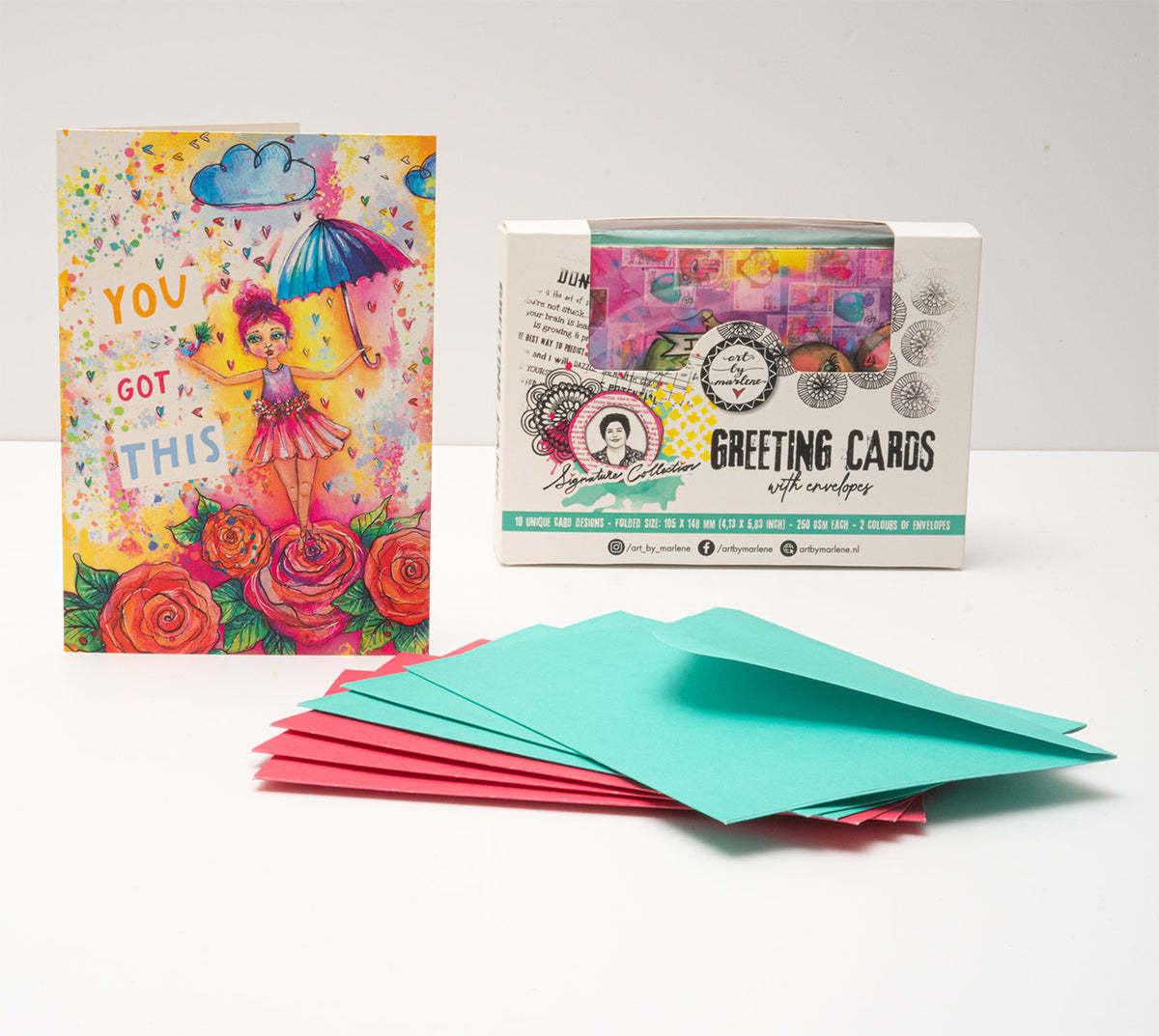 ABM Greeting Cards 10 Unique Designs Signature Collection 20 PC-2