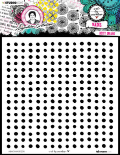 ABM Mask Dotty Dreams Signature Collection 203.2x203.2x1mm 1 PC nr.208-1