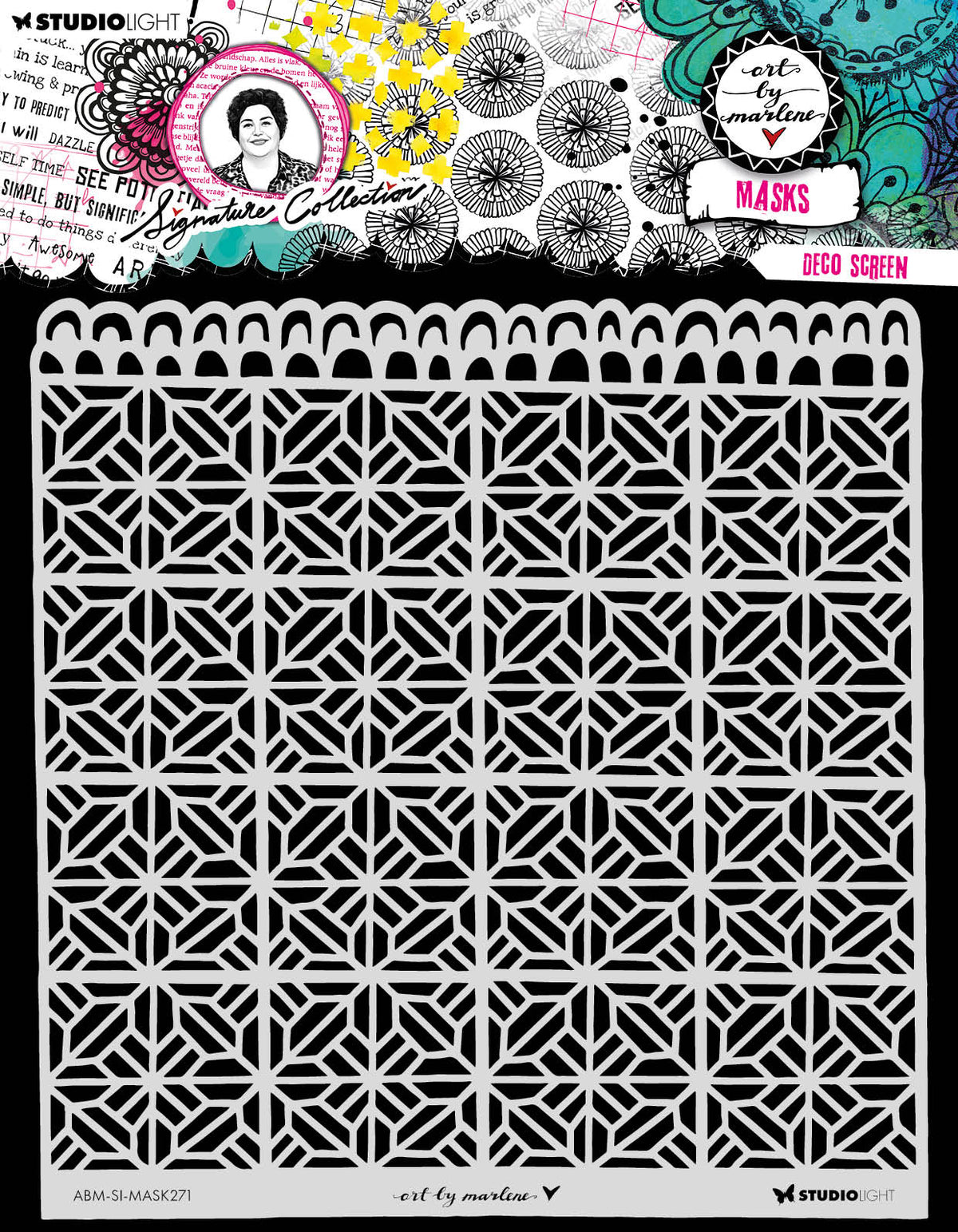 ABM Mask Deco Screen Signature Collection 1 PC-1