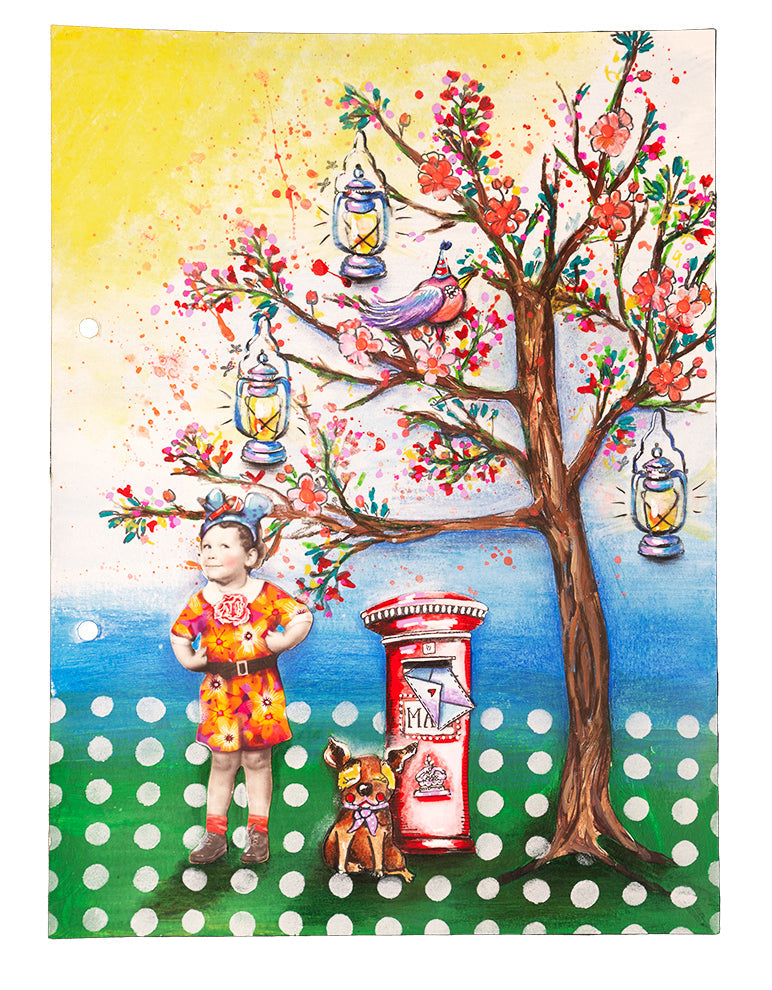 ABM Mask Dotty Dreams Signature Collection 203.2x203.2x1mm 1 PC nr.208-3