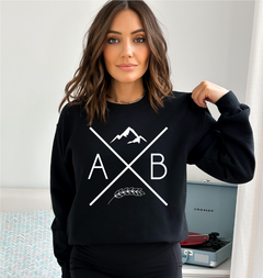 AB X Unisex Crewneck | Alberta Apparel-1