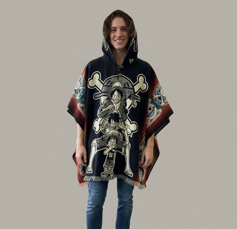 Characters Wool Poncho-9