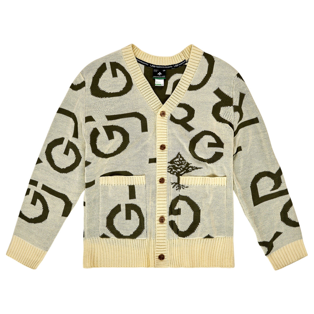 LRG 'Root Troop' Sweater - Cream-1
