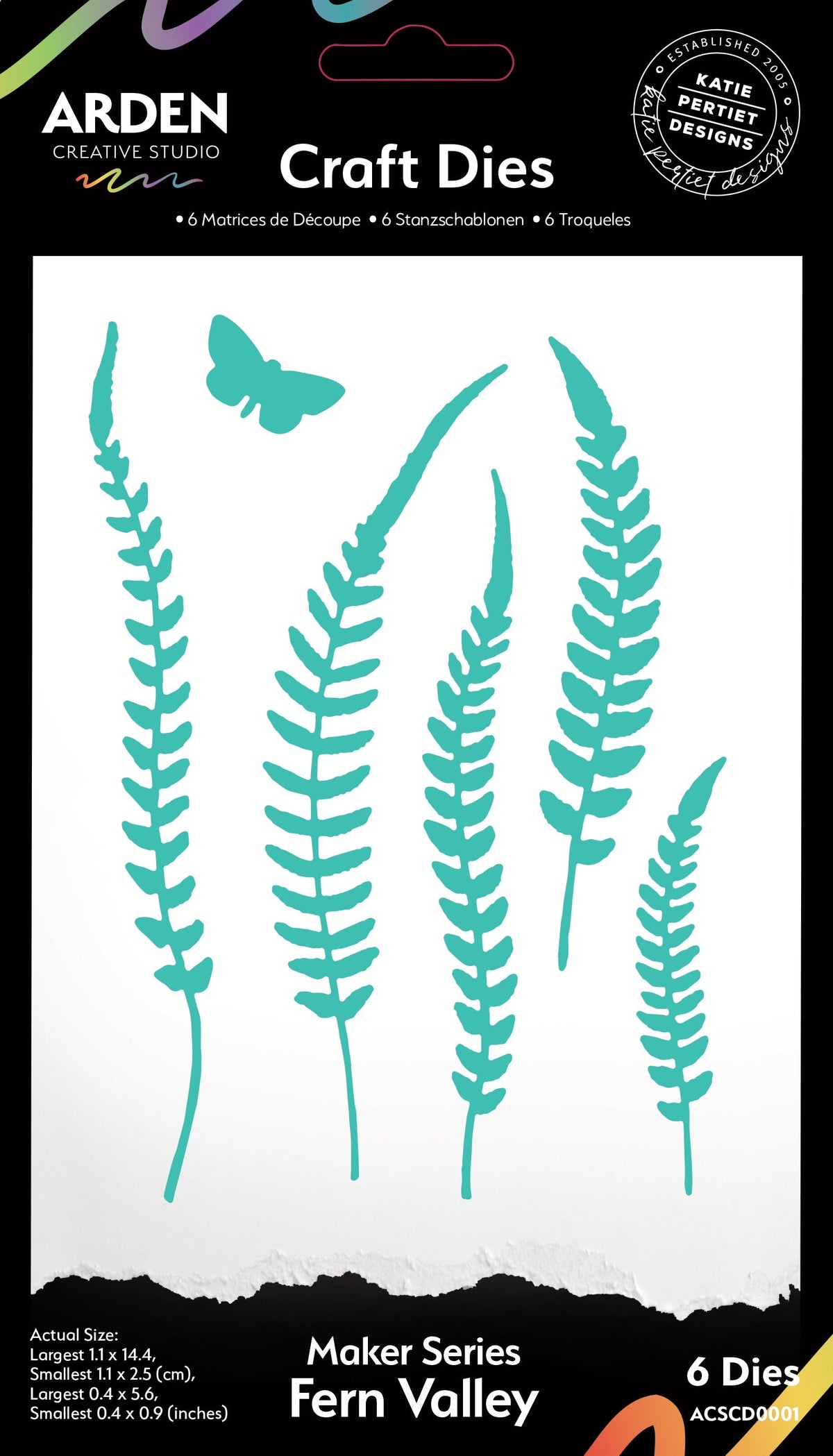 Arden Creative Studio Maker Series Fern Valley Craft Die Set-1