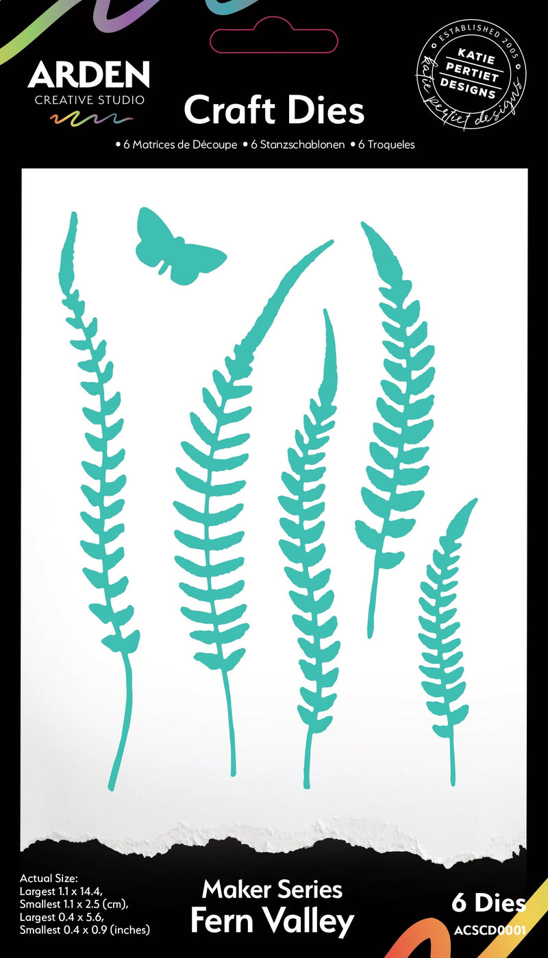 Arden Creative Studio Maker Series Fern Valley Craft Die Set-1