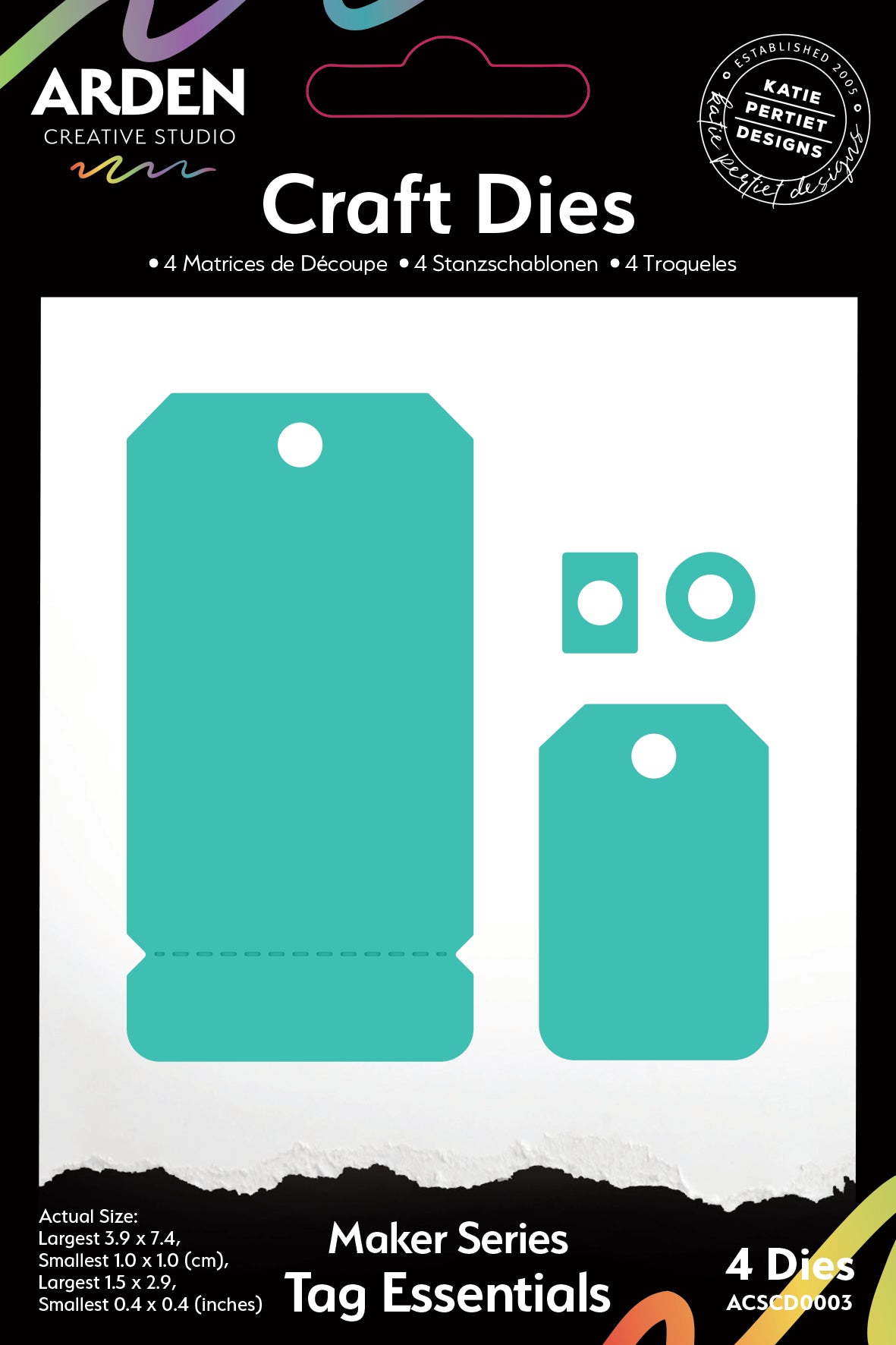 Arden Creative Studio Maker Series Tag Essentials Die Set-1