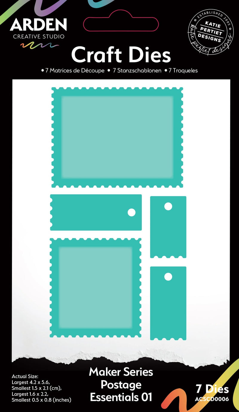 Arden Creative Studio Maker Series Postage Essentials 01 Craft Die Set-1