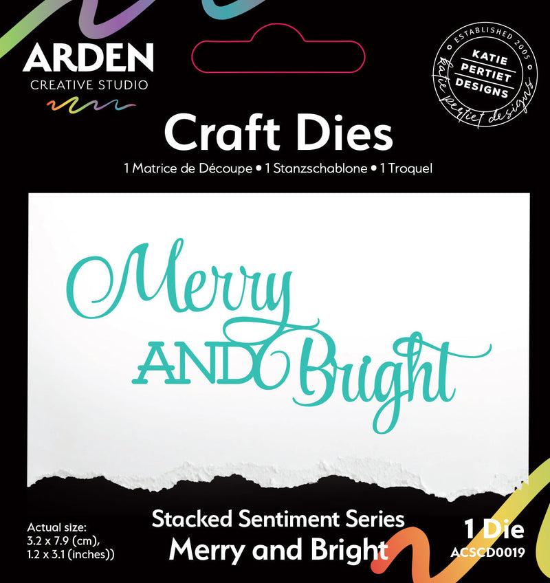 Matrices de découpe superposées « Merry and Bright » de la série Sentiment de Arden Creative Studio-1
