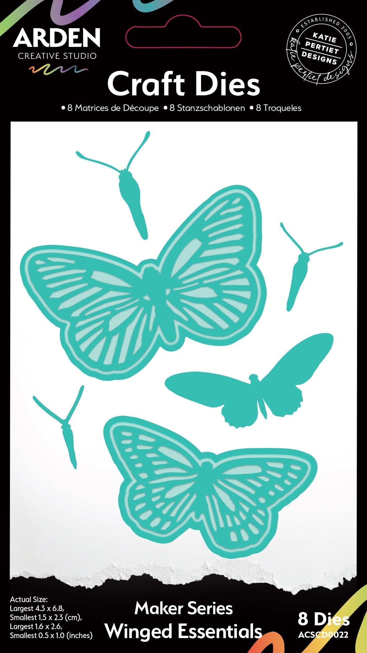 Arden Creative Studio Maker Series Winged Essentials Craft Die Set-1