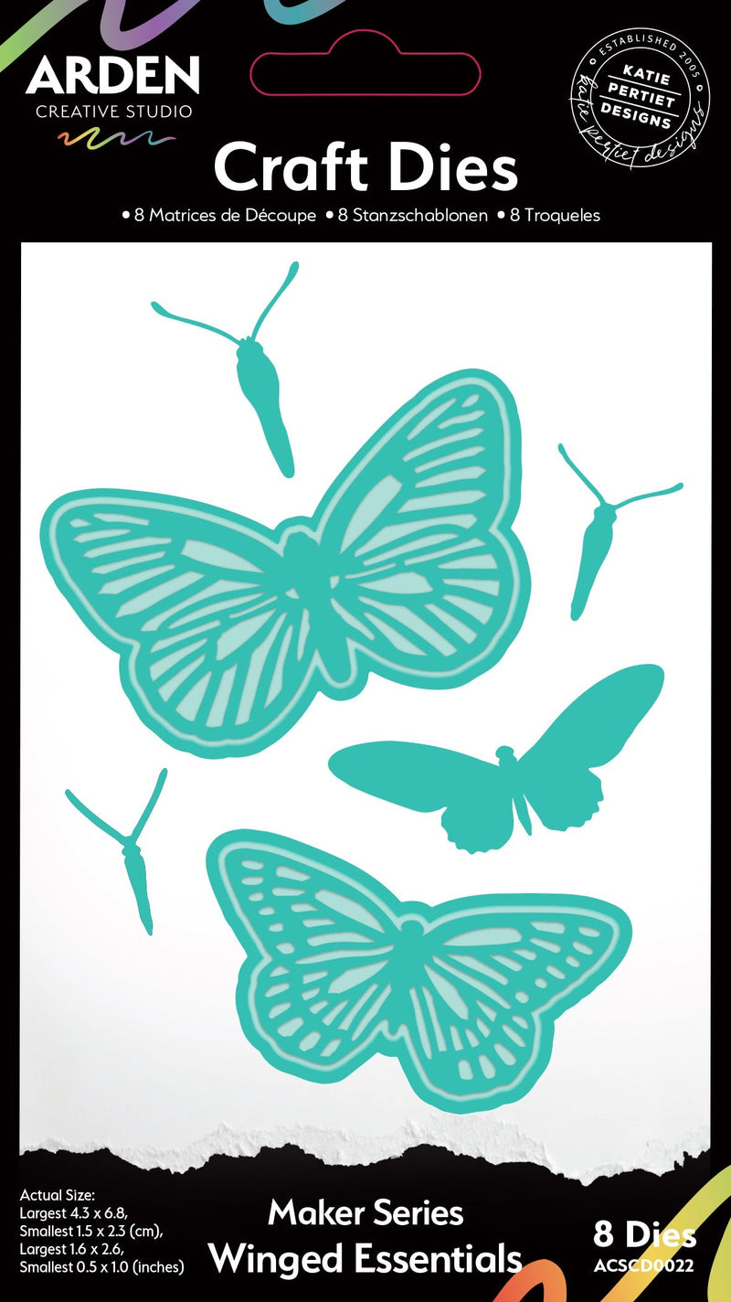 Arden Creative Studio Maker Series Winged Essentials Craft Die Set-1