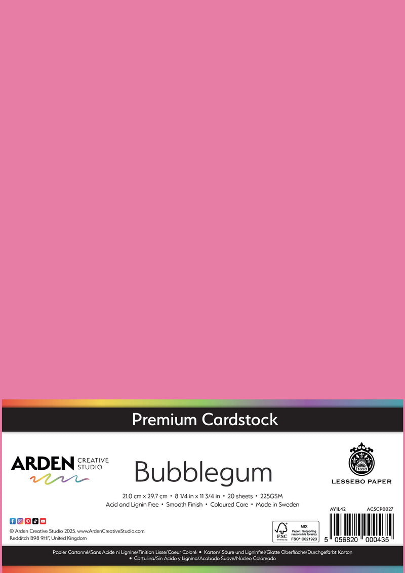 Arden Creative Studio Premium Cardstock A4 225gsm 20 Pack-14