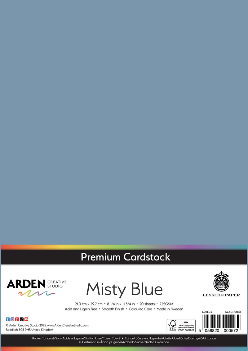 Arden Creative Studio Premium Cardstock A4 225gsm 20 Pack-21