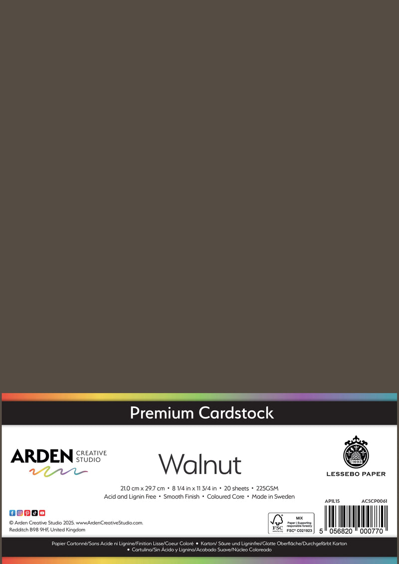 Arden Creative Studio Premium Cardstock A4 225gsm 20 Pack-31