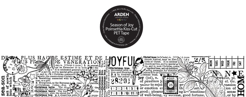 Arden Creative Studio Carnet de la Saison de Joie Ruban PET Continu-2