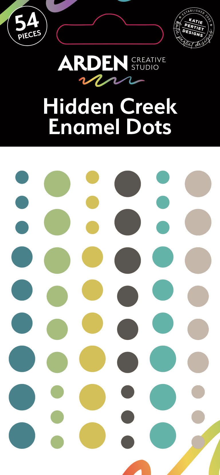 Arden Creative Studio Hidden Creek Enamel Dots-1