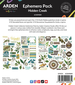 Arden Creative Studio Hidden Creek Ephemera Pack-1