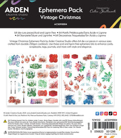 Arden Creative Studio Lot d'éphémères de Noël vintage-1