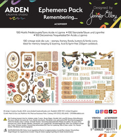 Arden Creative Studio Remembering… Ephemera Pack-1