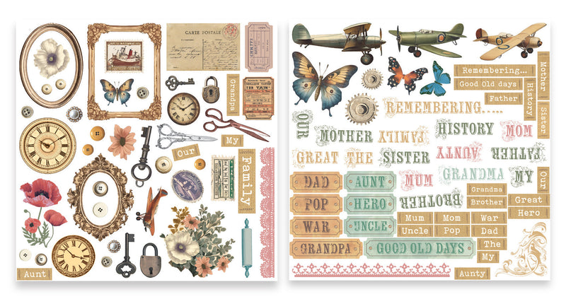 Arden Creative Studio Remembering… Ephemera Pack-2