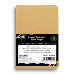 Arden Creative Studio Journal Essentials: Blank Pages 4in x 6in Stitched Journal-1