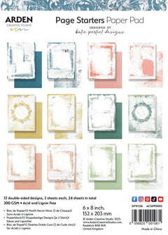 Arden Creative Studio Page Starters 6in x 8in Paper Pad-1