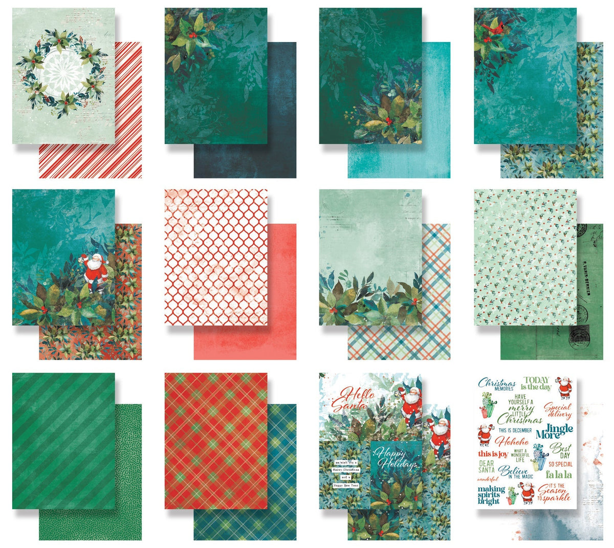 Bloc de papier Arden Creative Studio Season of Joy 15,2 cm x 20,3 cm-2