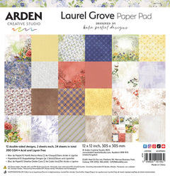 Arden Creative Studio Laurel Grove 12in x 12in Paper Pad-1
