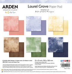 Arden Creative Studio Laurel Grove Solids 12in x 12in Paper Pad-1