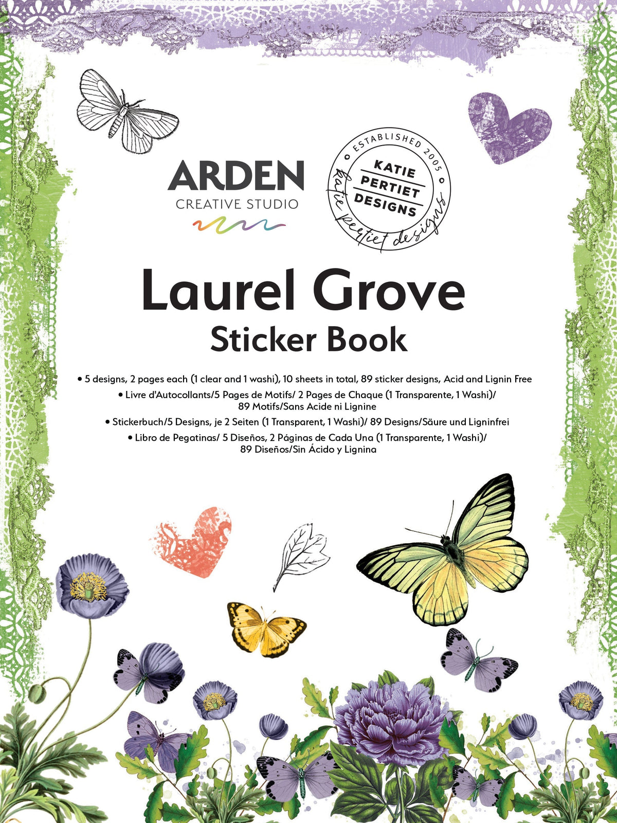 Arden Creative Studio Laurel Grove Sticker Book-1