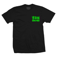 Heroin Skateboards 'Swamp Killer' Tee - Black-1