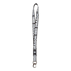 Red Dragon 'Lanyard' - Black/White-1