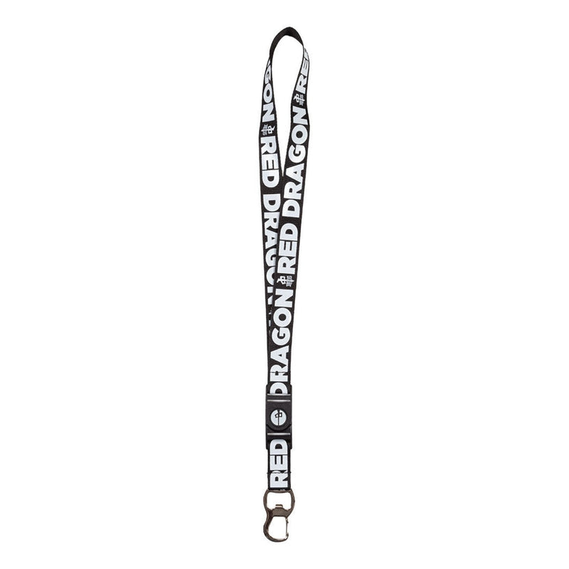 Red Dragon 'Lanyard' - Black/White-1