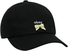 Obey 'Loulou' Strapback - Black-1