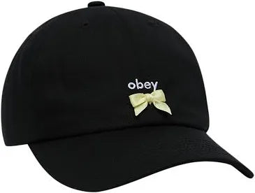 Obey 'Loulou' Strapback - Black-1