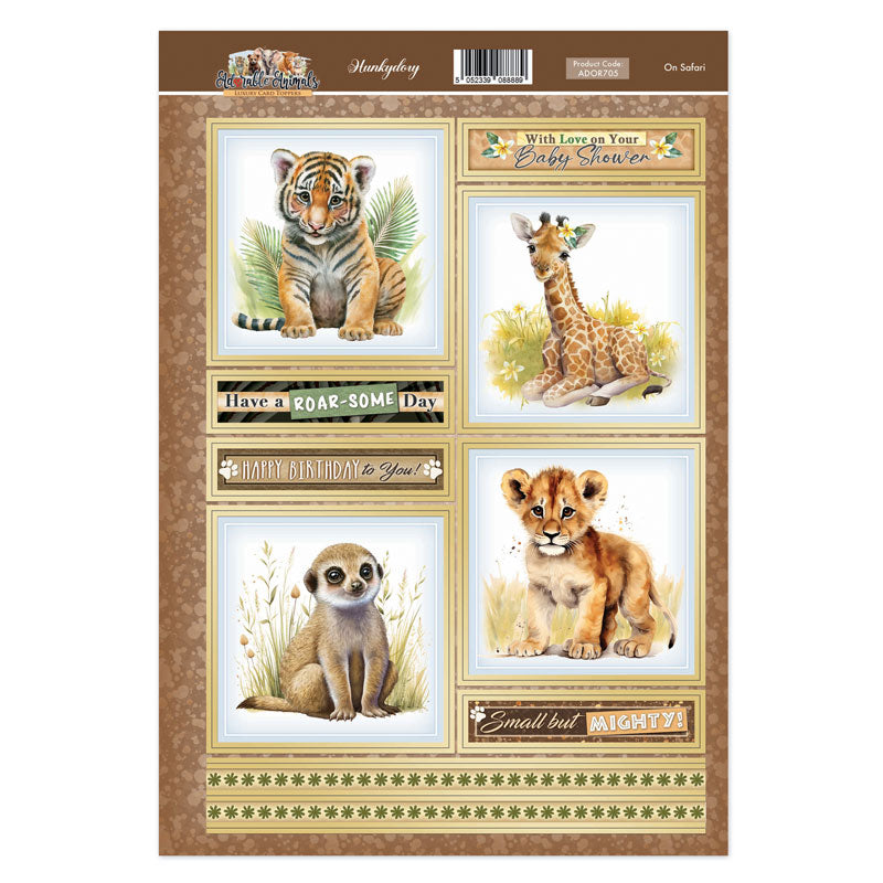 On Safari Topper Sheet-1