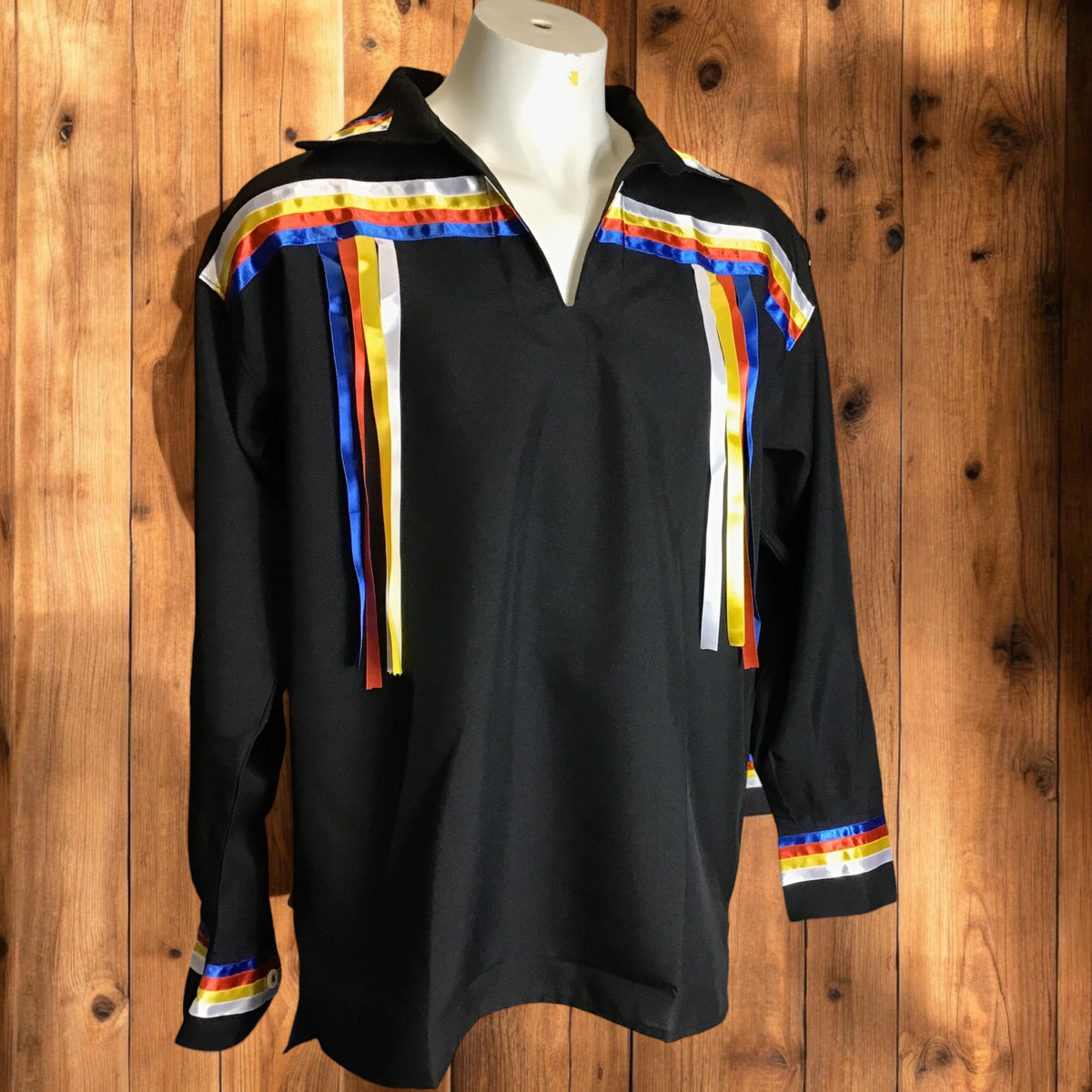 Black Ribbon Shirt-4