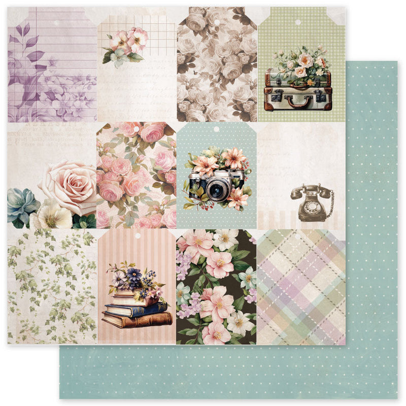 Afternoon in the Park Basics E 12 x 12 Paper (12 pc Bulk Pack) 34428-1