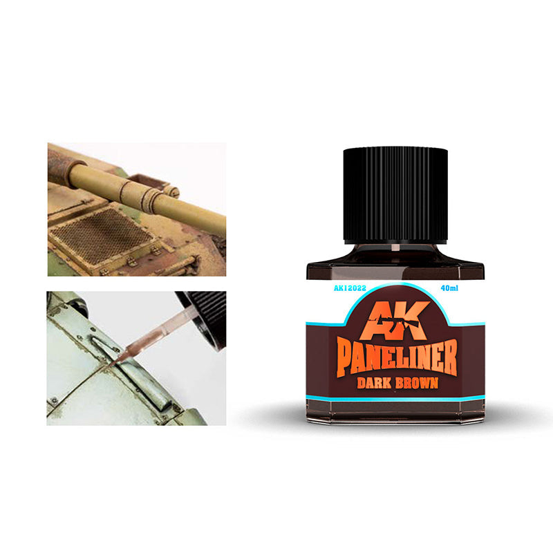 AK Interactive Dark Brown Paneliner-1