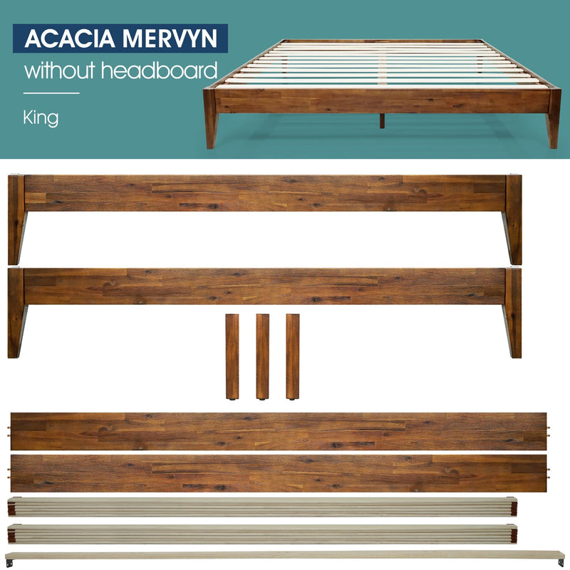 Mervyn Solid Wood Bed Frame-9