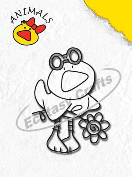 Clear Stamp - Animals Series - Duck Boy-1