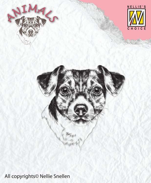 Nellie's Choice Clear Stamp Animals - Dog-1
