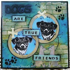 Nellie's Choice Clear Stamp Animals - Dog-3