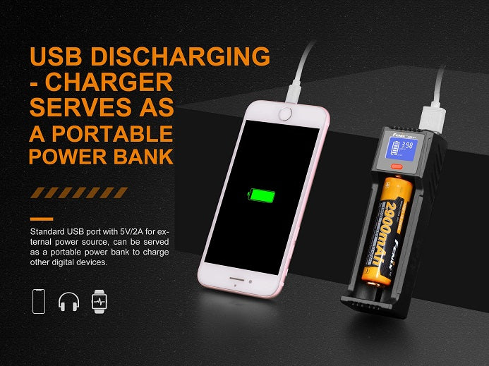 Fenix ARE-D1 Single Bay Smart Battery Charger-5